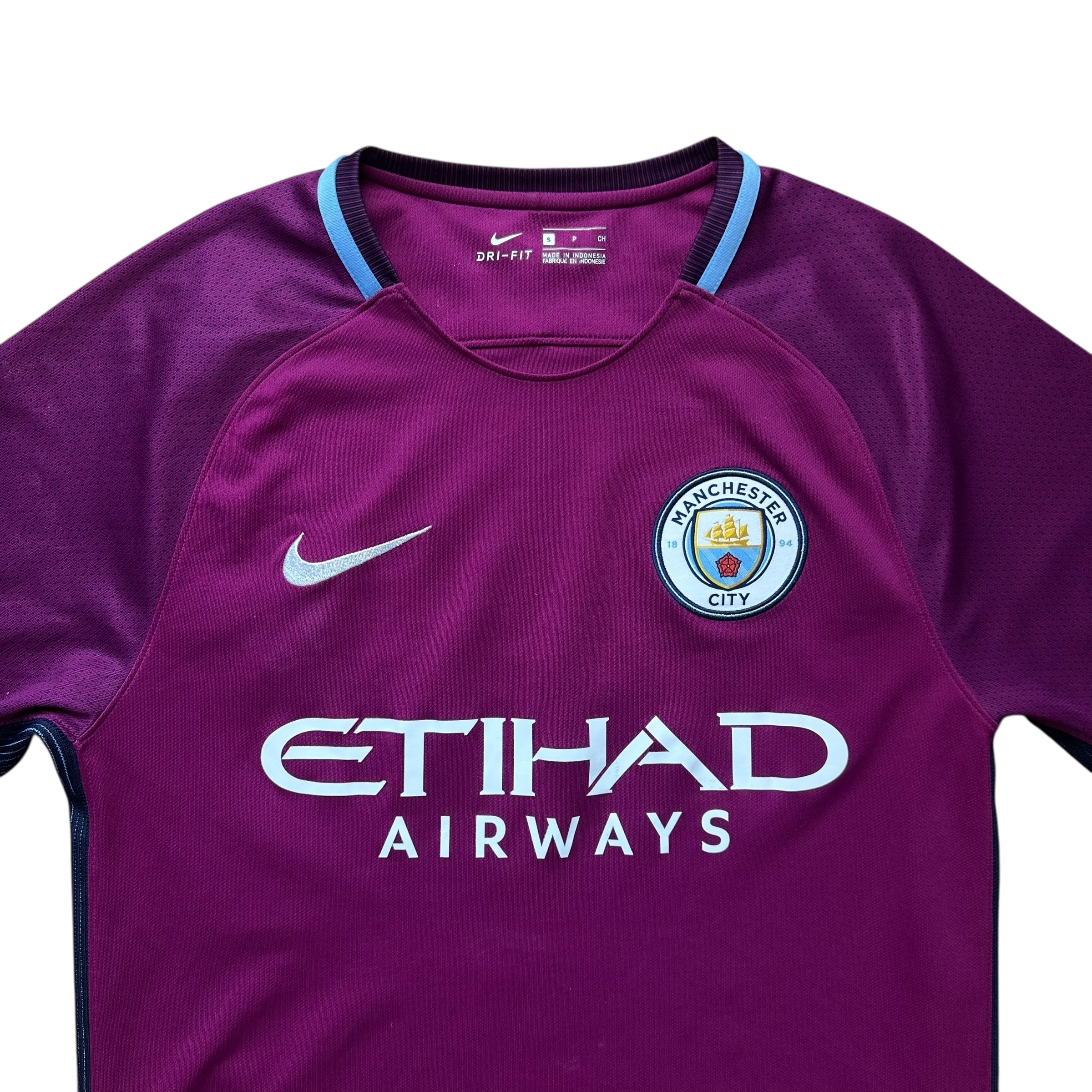 Manchester City 2017-18 Away Shirt (S) De Bruyne #17